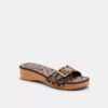 Margot-sandaler i signatur-jacquard