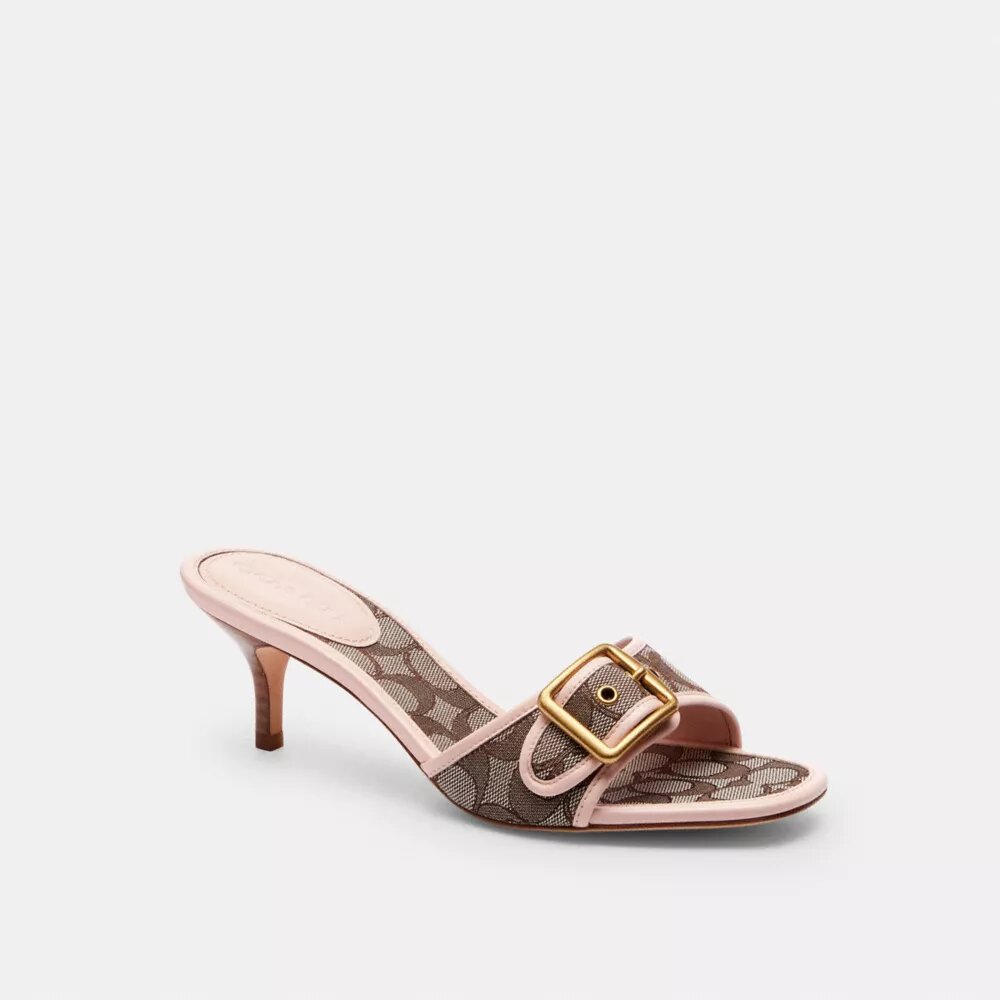 Margot-sandaler i vores signatur-jacquard