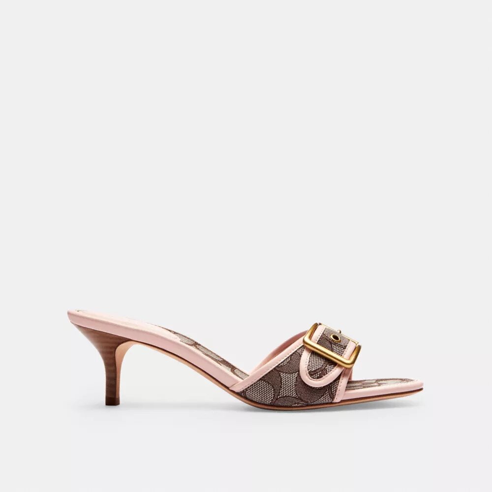 Margot-sandaler i vores signatur-jacquard
