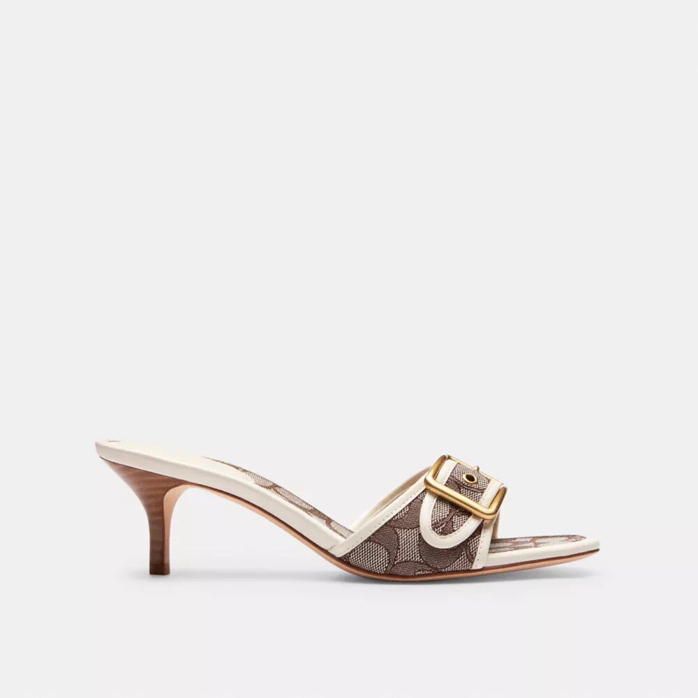 Margot-sandaler i vores signatur-jacquard
