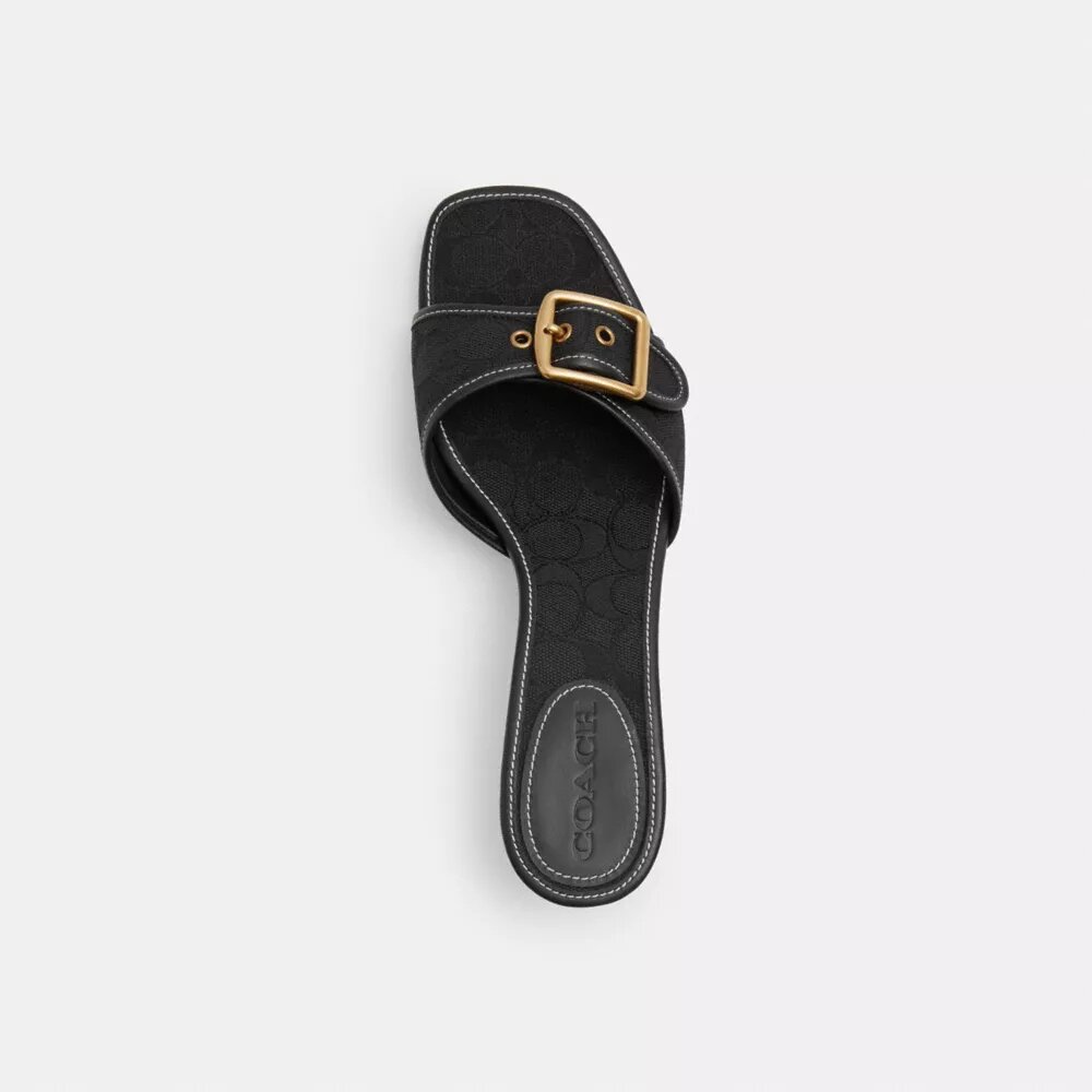 Margot-sandaler i vores signatur-jacquard