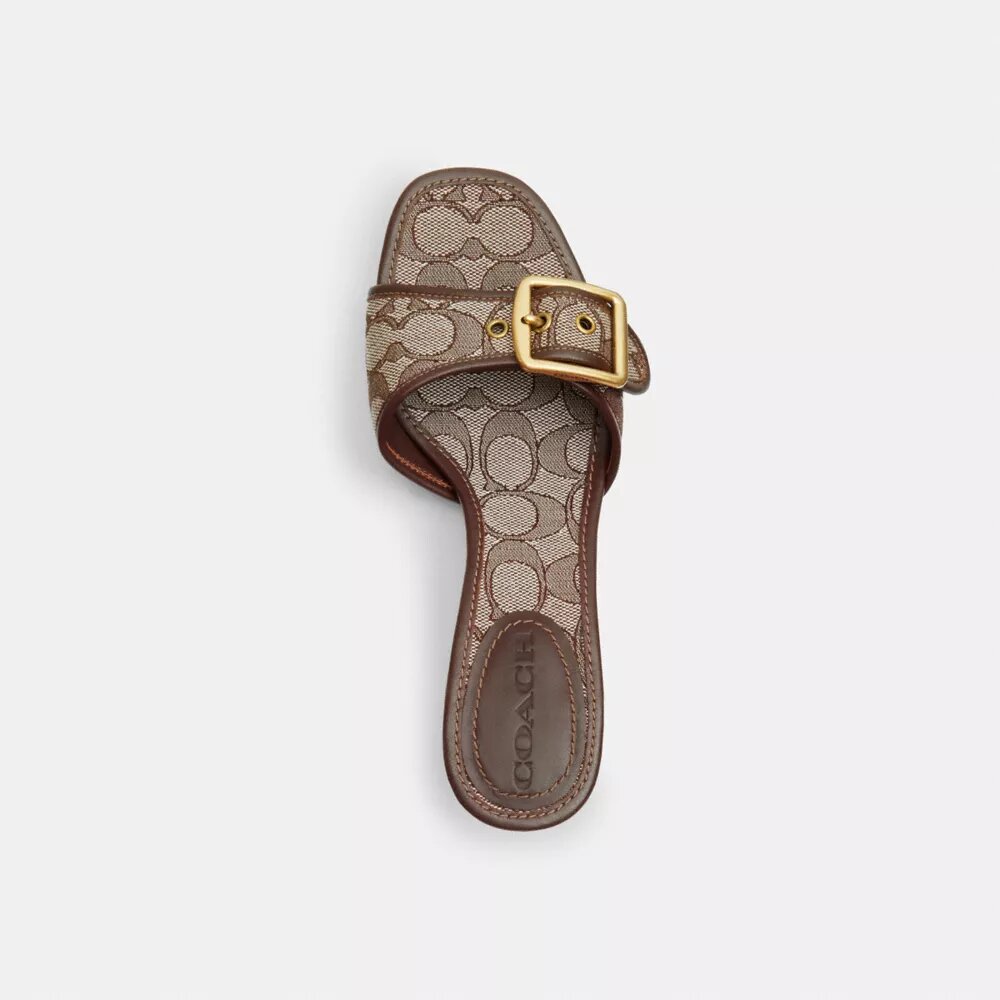 Margot-sandaler i vores signatur-jacquard