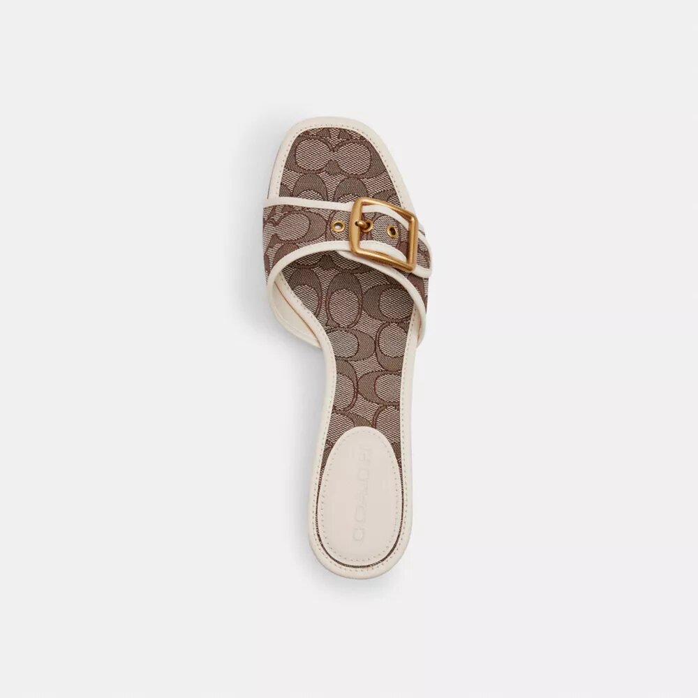 Margot-sandaler i vores signatur-jacquard