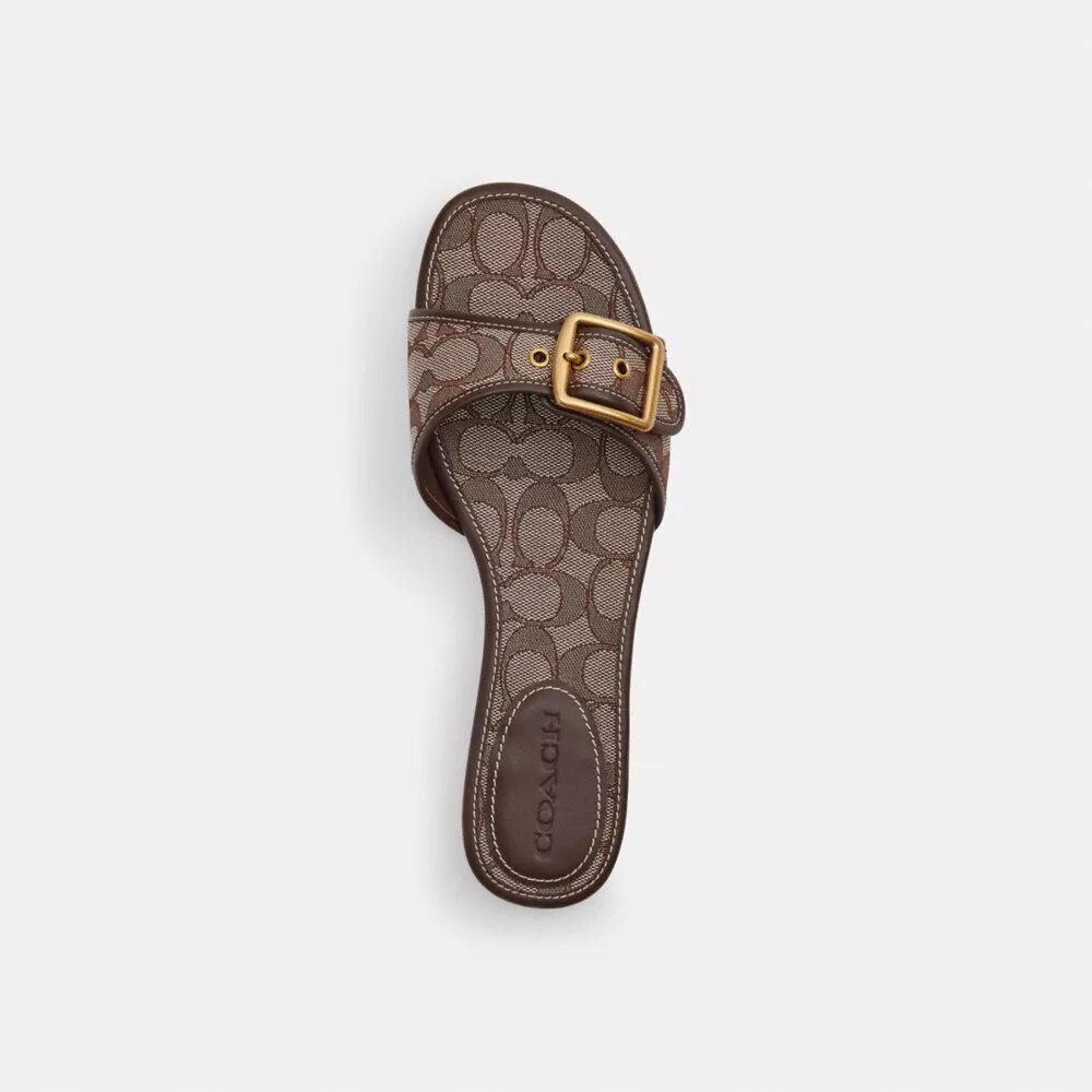 Margot-sandaler i vores signatur-jacquard
