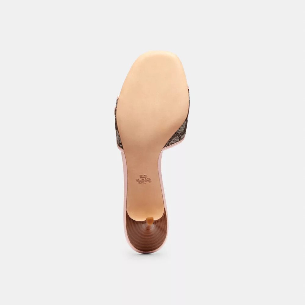 Margot-sandaler i vores signatur-jacquard