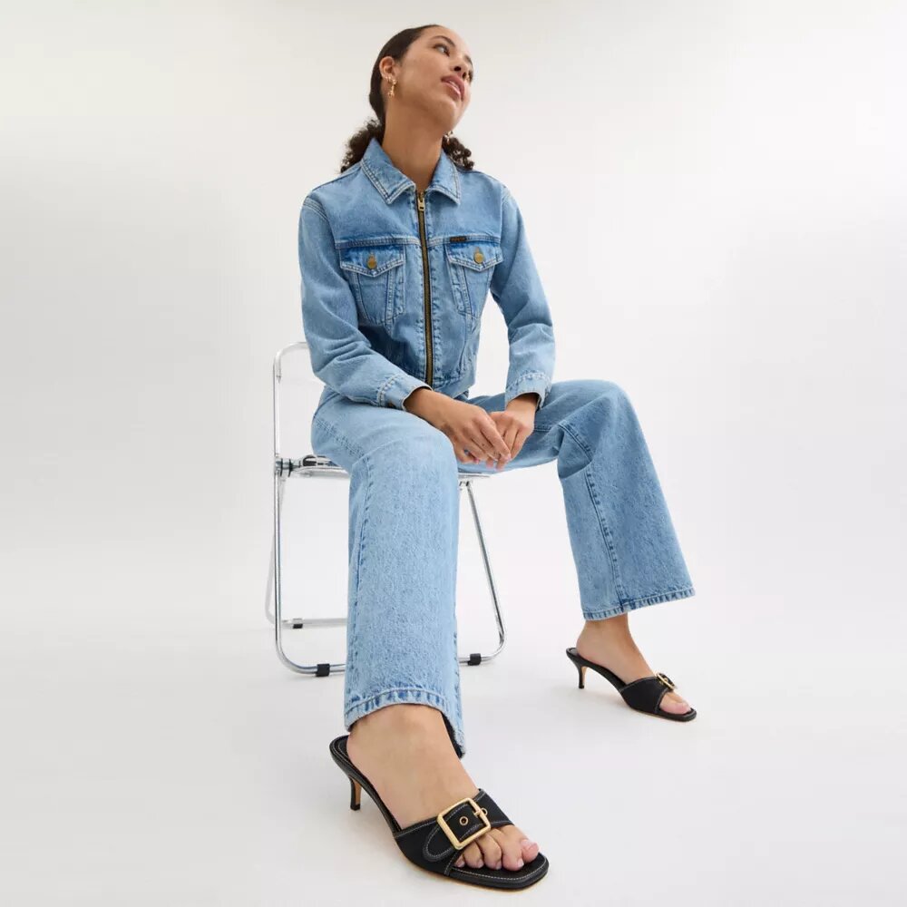 Margot-sandaler i vores signatur-jacquard