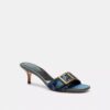 Margot-sandaler med vores karakteristiske denim-patchwork