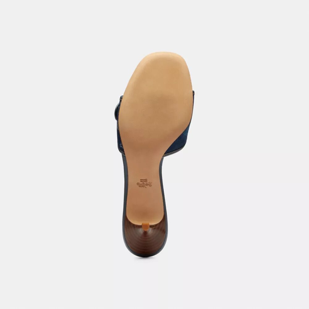 Margot-sandaler med vores karakteristiske denim-patchwork