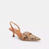 Margot-slingbacks i Crystal Signature Jacquard