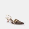 Margot-slingbacks i vores signatur-jacquard