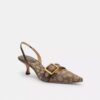 Margot-slingbacks i vores signatur-jacquard