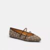 Mary Janes med dobbelt spænde i signatur-jacquard