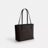 Mellemstor City-tote i Signature Canvas