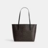 Mellemstor City-tote i Signature Canvas