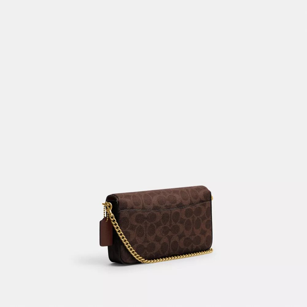 Mila crossbody-taske i Signature Canvas