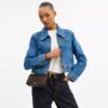 Mila crossbody-taske i Signature Canvas