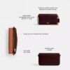 Mila crossbody-taske med Signature Canvas