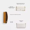 Mila crossbody-taske med Signature Canvas