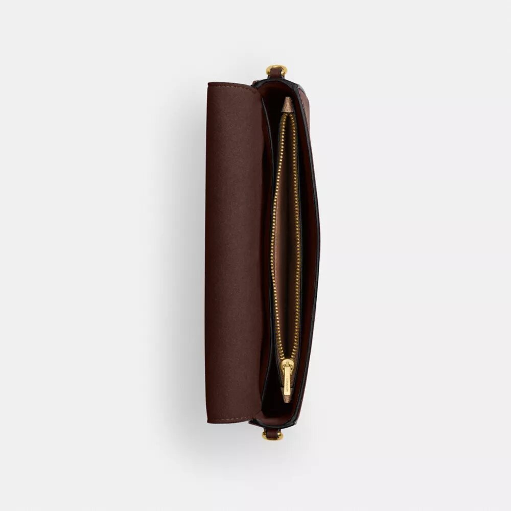 Mila crossbody-taske med Signature Canvas