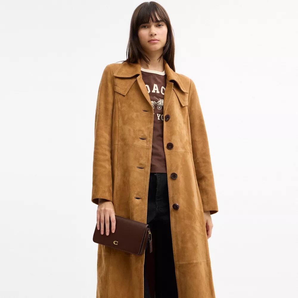 Mila crossbody-taske med Signature Canvas