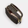 Mini Carey-crossbody-taske i Signature Canvas
