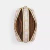 Mini Carey-crossbody-taske i Signature Canvas