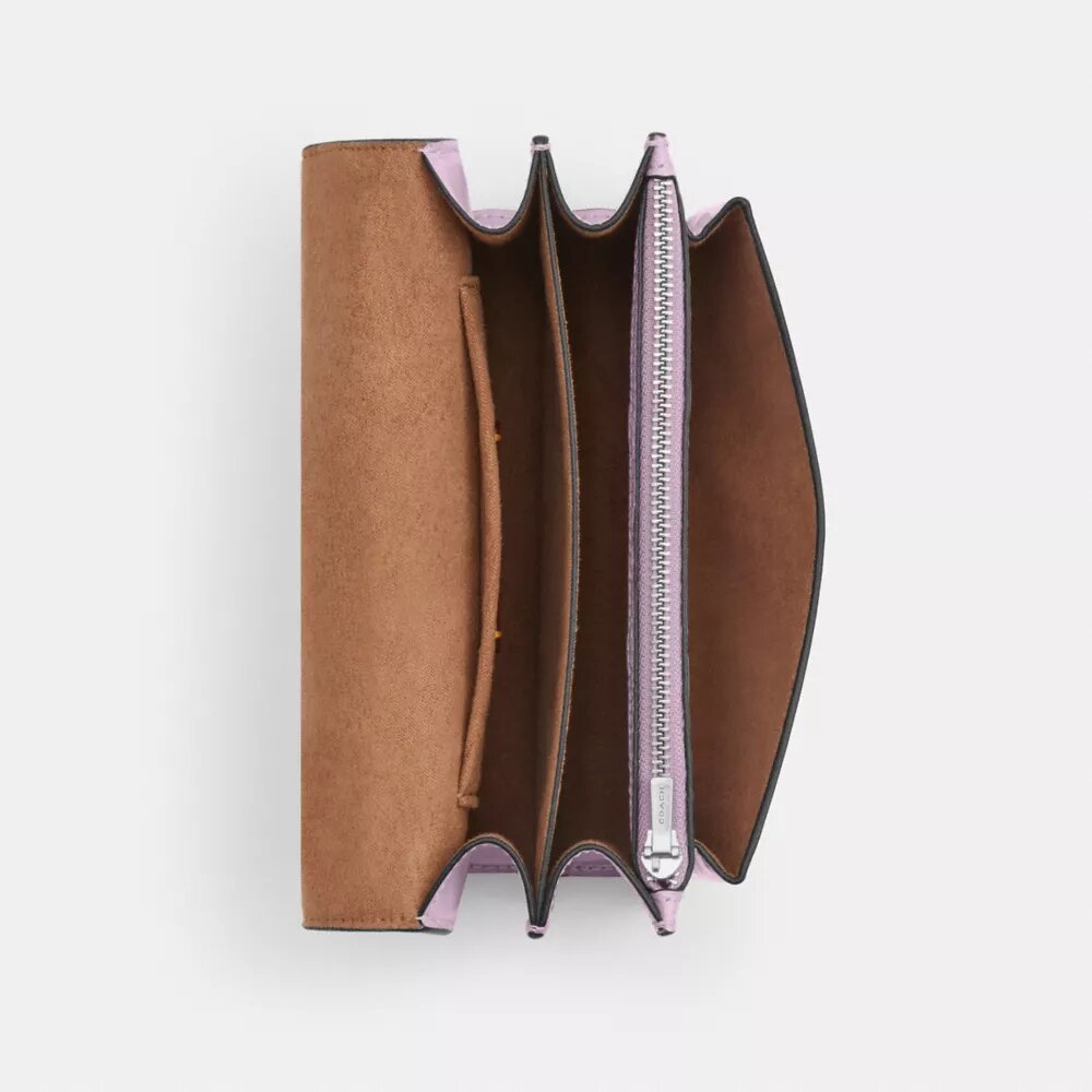 Mini Klare Crossbody-taske i signaturlæder