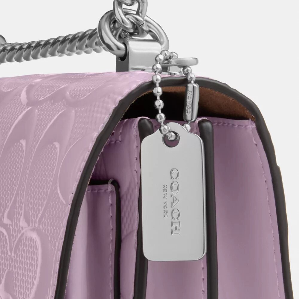 Mini Klare Crossbody-taske i signaturlæder