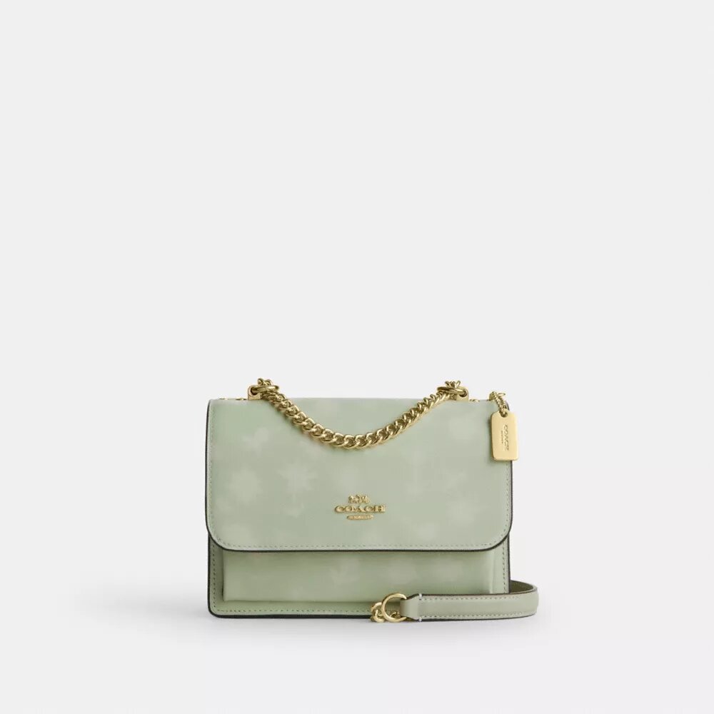 Mini Klare Crossbody-taske med blomsterprint