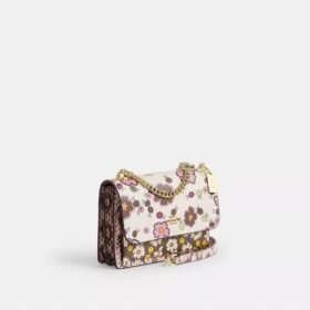 Mini Klare Crossbody-taske med blomsterprint