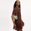 Mini Klare Crossbody-taske med blomsterprint