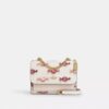 Mini Klare crossbody-taske med slik-print