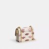 Mini Klare crossbody-taske med slik-print