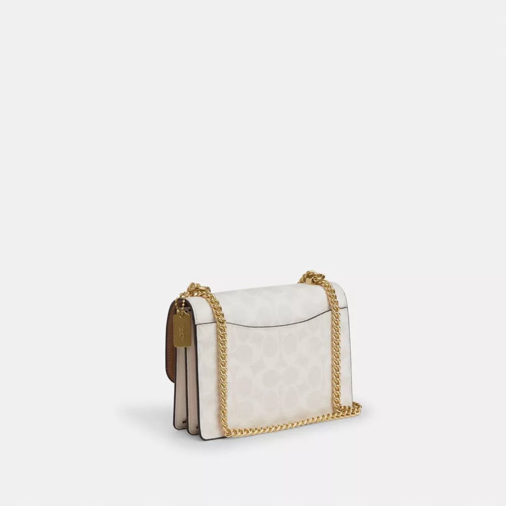 Mini Klare crossbody-tasker i Signature Canvas