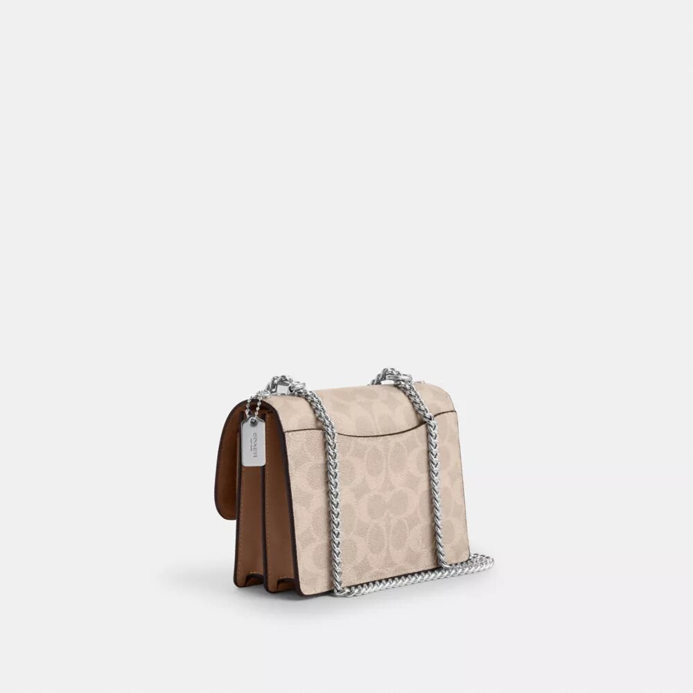 Mini Klare crossbody-tasker i Signature Canvas