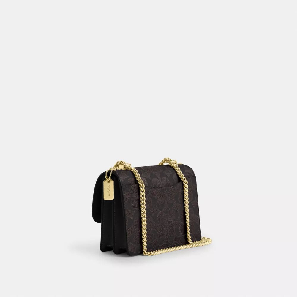 Mini Klare crossbody-tasker i Signature Canvas