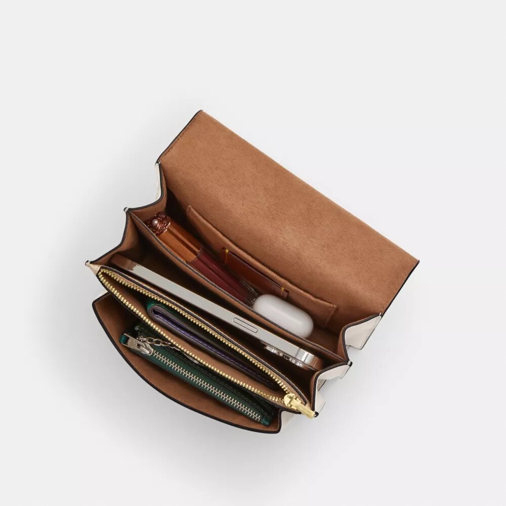 Mini Klare crossbody-tasker i Signature Canvas