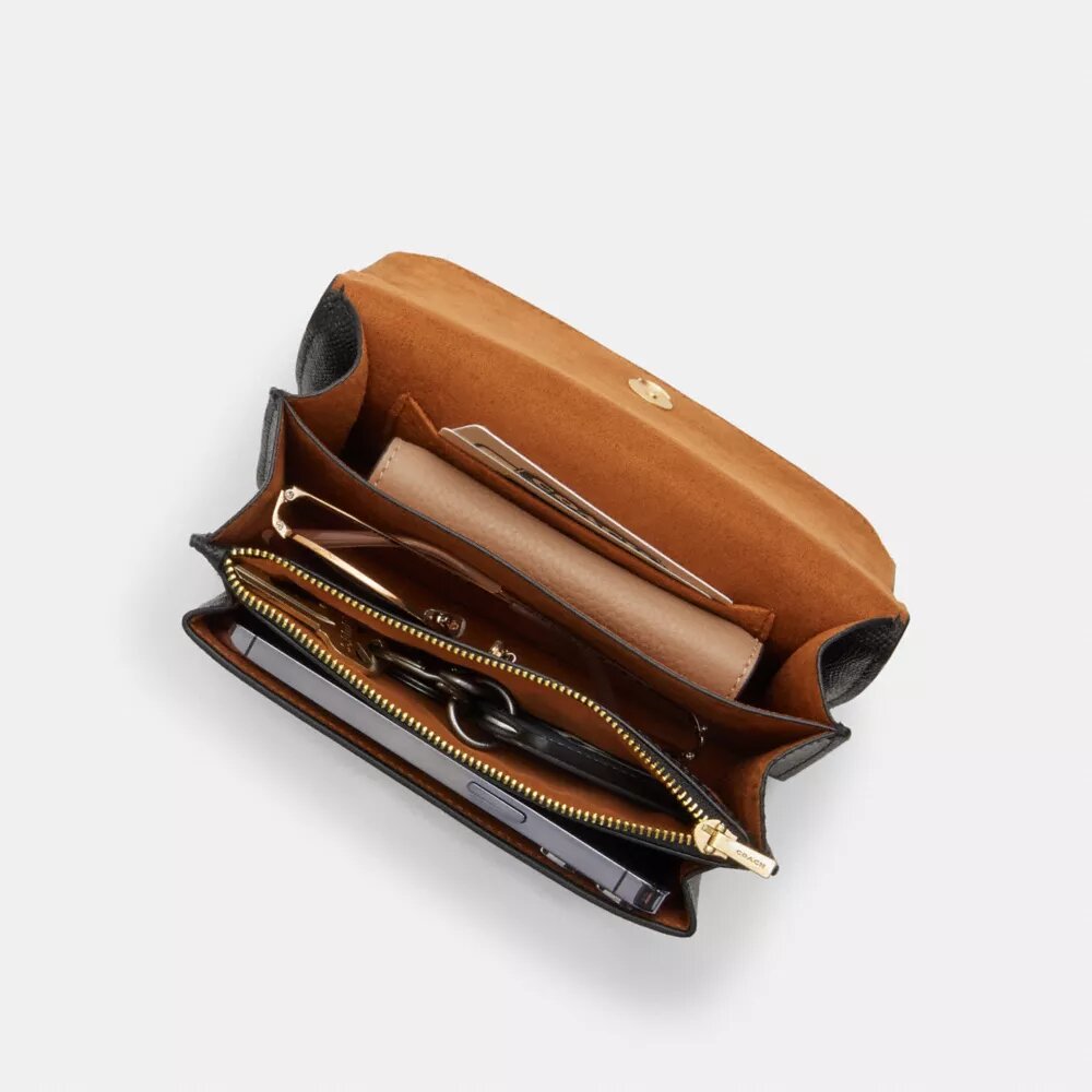 Mini Klare crossbody-tasker i Signature Canvas