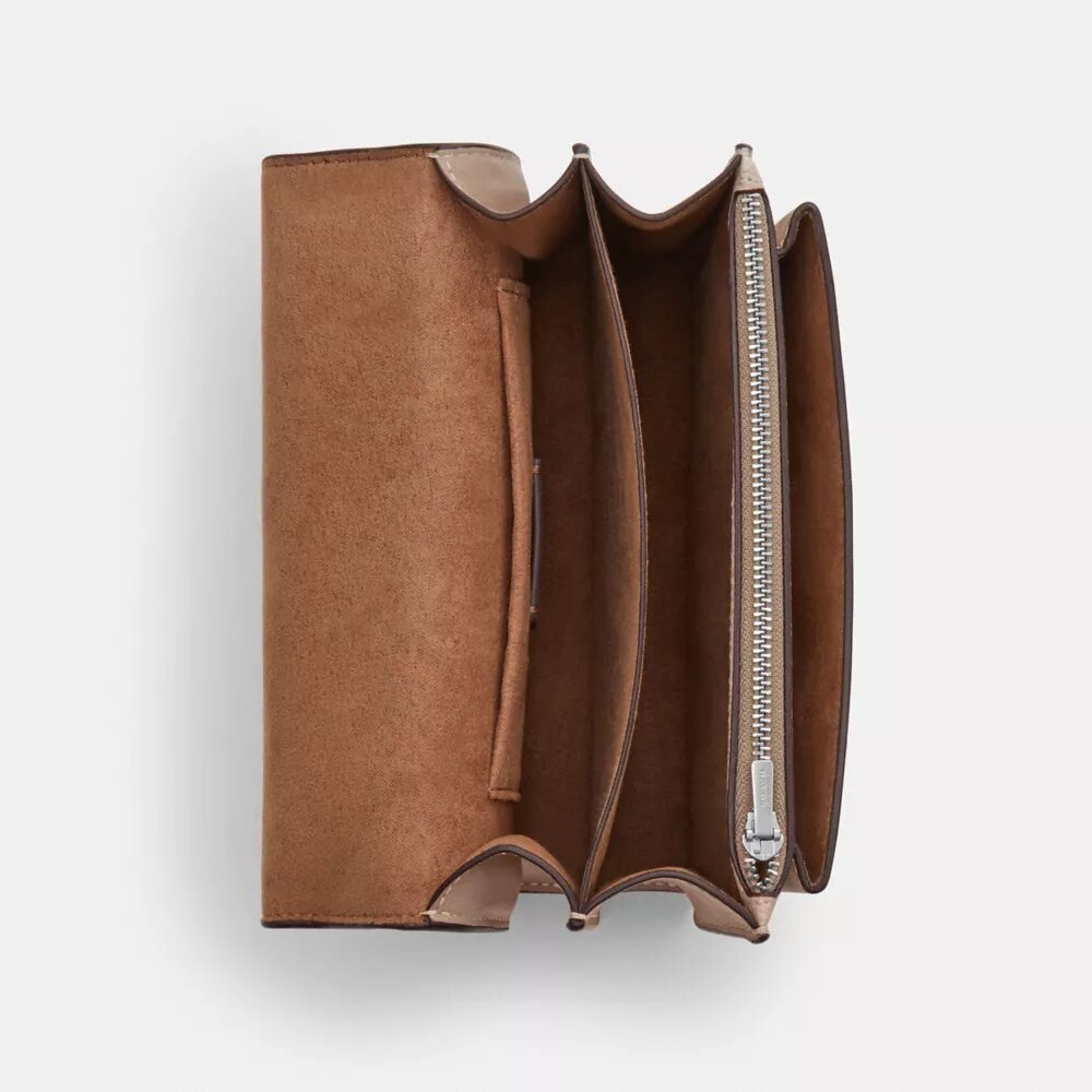 Mini Klare crossbody-tasker i Signature Canvas