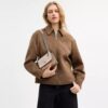 Mini Klare crossbody-tasker i Signature Canvas