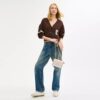 Mini Klare crossbody-tasker i Signature Canvas