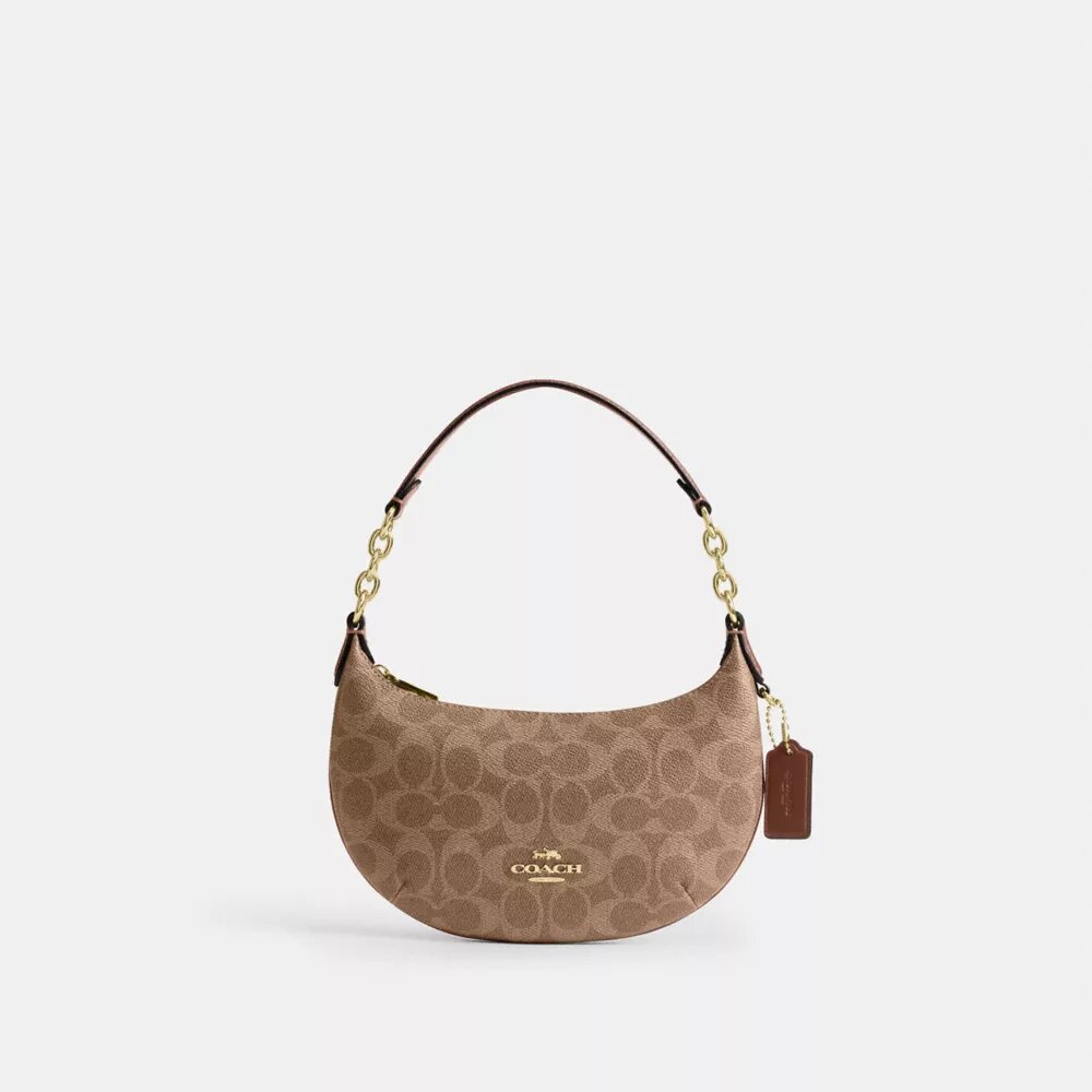 Mini Payton-taske i Signature Canvas