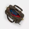 Mini Rowan Crossbody-taske i "Loved" Signature Canvas med Vedhæng