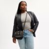 Mini Rowan Crossbody-taske i "Loved" Signature Canvas med Vedhæng