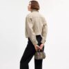 Mini Rowan crossbody-taske i signatur-jacquard med blomsterbroderi