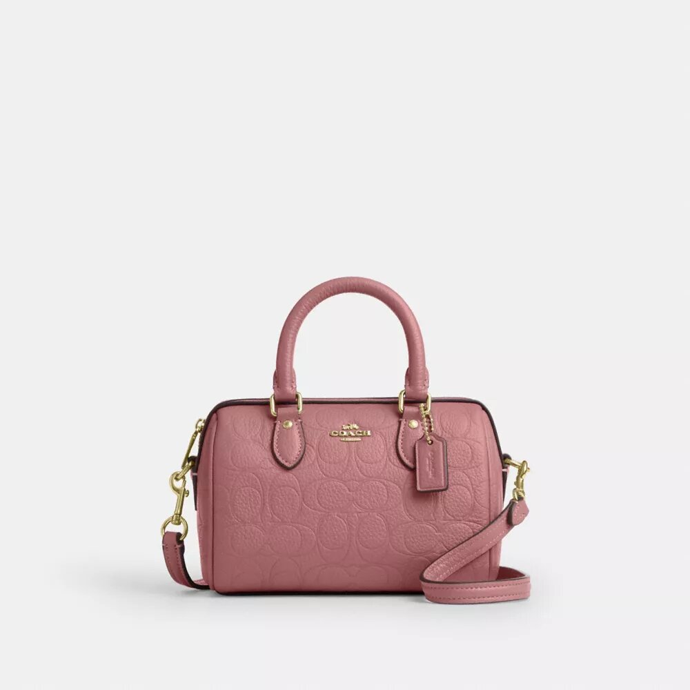 Mini Rowan crossbody-taske i signaturlæder