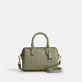 Mini Rowan crossbody-taske i signaturlæder