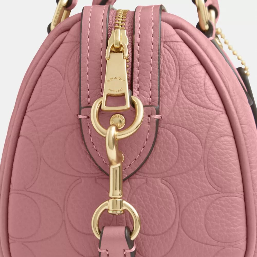 Mini Rowan crossbody-taske i signaturlæder