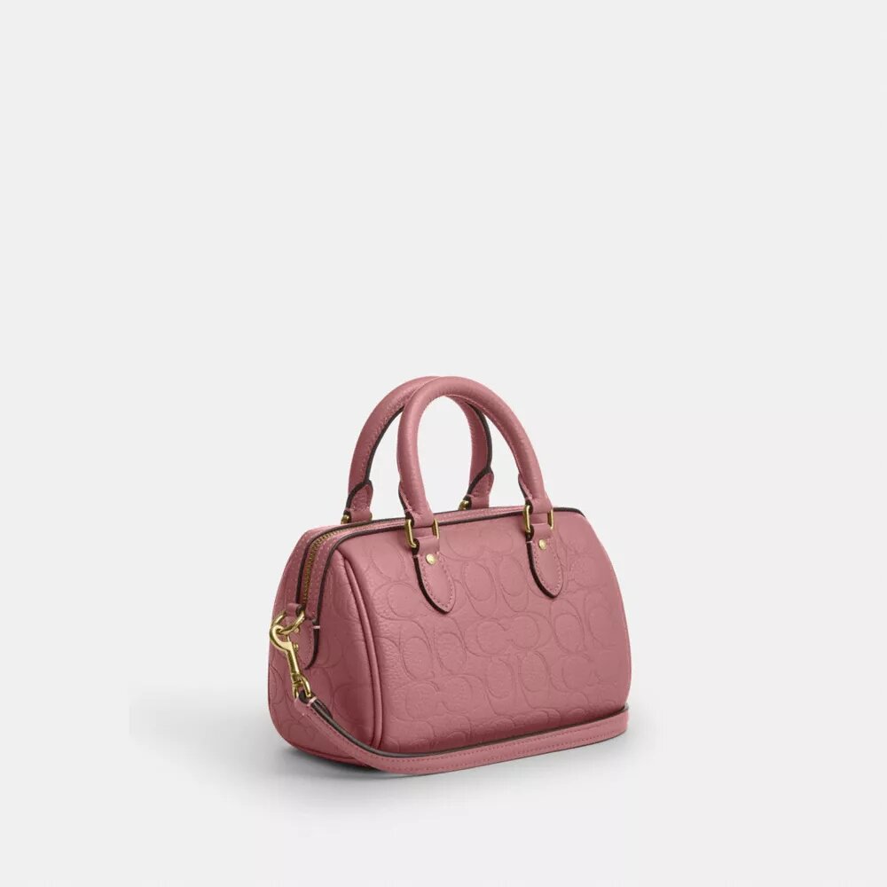 Mini Rowan crossbody-taske i signaturlæder