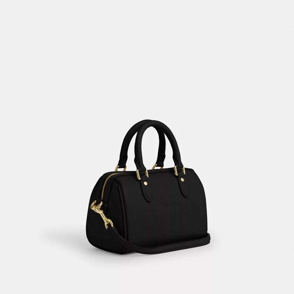 Mini Rowan crossbody-taske i signaturlæder